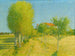 La Lande des Saules derrière l'Alouette Cailhau - Achille Laugé — artwork view