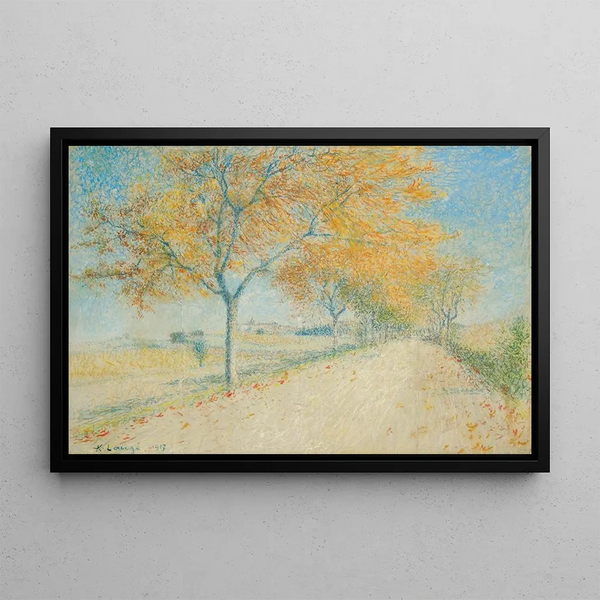Route de Cailhau - Achille Laugé — framed artwork on a wall