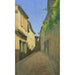 Alley with Flowering Balcony - Achille Laugé — artwork view