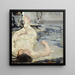 Acte Allongé - Max Feldbauer — framed artwork on a wall