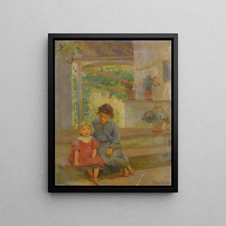 Repos - Ada Walter Shulz — framed artwork on a wall