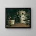 Cuisine à fumer - Adalbert Franz Seligmann — framed artwork on a wall