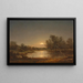 The country road near Linz - Adalbert Stifter — framed artwork on a wall
