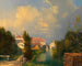 Garden of the Factory at Schwadorf - Adalbert Stifter — artwork view