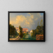 Garden of the Factory at Schwadorf - Adalbert Stifter — framed artwork on a wall