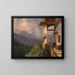 Innsbruck and the Nordkette - Adalbert Stifter — framed artwork on a wall