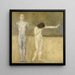 Adam and Eve - Ludvig Karsten — framed artwork on a wall