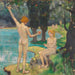 Adam and Eve Paradise - Ludwig von Hofmann — artwork view