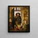 The Thread Binder in the Kitchen - Adam Brenner — framed artwork on a wall