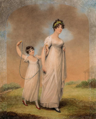 Portrait of a Mother and Her Child - Adam Buck — artwork view