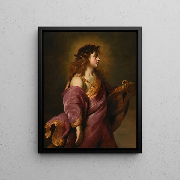 Apollo - Adam Camerarius — framed artwork on a wall