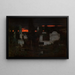 Italian Cemetery at Twilight - Adam Chmielowski — framed artwork on a wall