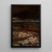 Peste section de droite du triptyque Désastre - Adam Chmielowski — framed artwork on a wall