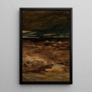 Reproduction of the painting Peste section of the triptych Sketch of Disaster - Adam Chmielowski