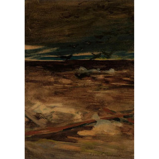 Reproduction of the painting Peste section of the triptych Sketch of Disaster - Adam Chmielowski