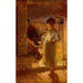 Candle by the fireside - Adam Emory Albright — artwork view