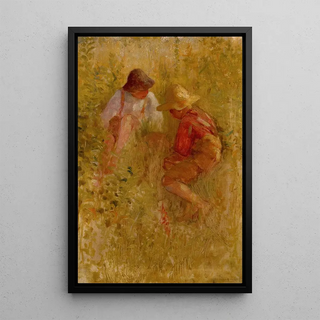 Hidden Treasure - Adam Emory Albright — framed artwork on a wall