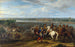 Louis XIV crossing the Netherlands at Lobith - Adam Frans van der Meulen — artwork view