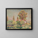Morning Painting - Adam Hannytkiewicz — framed artwork on a wall