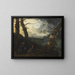 Landscape of the South with Shepherds - Adam Pynacker — framed artwork on a wall