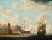 a seascape with large sailing ships - Adam Silo — artwork view