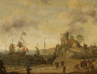 Fishermen by the Sea - Adam Willaerts — artwork view