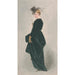 Dame in Green Dress - Adelaide Claxton — artwork view