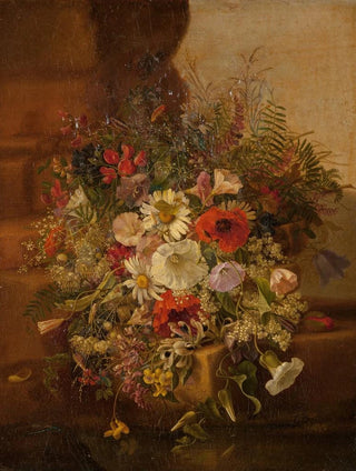 Flower Still Life Painting - Adelheid Dietrich — artwork view