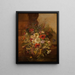 Flower Still Life Painting - Adelheid Dietrich — framed artwork on a wall