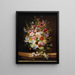 Flower Still Life - Adelheid Dietrich — framed artwork on a wall