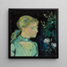 Adeline Ravoux - Vincent van Gogh — framed artwork on a wall
