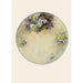Plate in a violet arrangement - Adeline More — artwork view