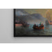 Reproduction of the painting Goodbye before embarking on his journey from Port Palos in Spain - Ivan Konstantinovich Aivazovsky