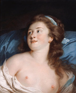 Head of a Young Woman - Adélaïde Labille-Guiard — artwork view