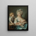 Madame Charles Mitoire née Christine Geneviève Bron 1760-1842 - Adélaïde Labille-Guiard — framed artwork on a wall