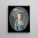 Madame Élisabeth of France 1764-1794 - Adélaïde Labille-Guiard — framed artwork on a wall