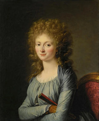 Portrait Painting of the Duchess of Aiguillon - Adélaïde Labille-Guiard — artwork view