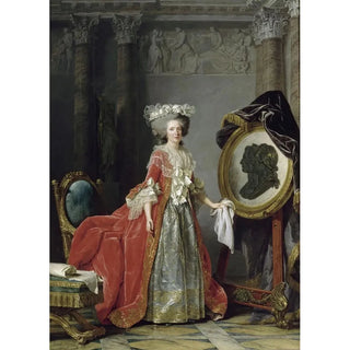 Reproduction of the painting Portrait painting of Madame Adélaïde 1732-1800 - Adélaïde Labille-Guiard