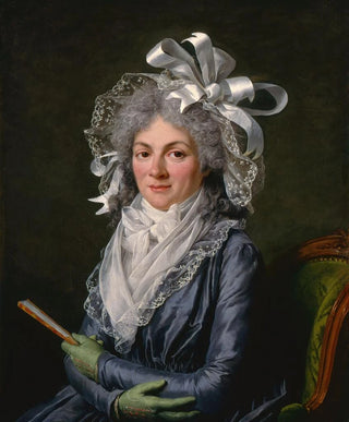 Portrait of Madame de Genlis - Adélaïde Labille-Guiard — artwork view