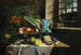 Nature morte with cat - Adèle Evrard — artwork view