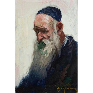 Portrait of a Jew - Adolf Behrman — artwork view