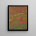 Landscape Painting - Adolf Böhm — framed artwork on a wall