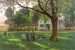 Under the old linden trees near Erding - Adolf Chelius — artwork view
