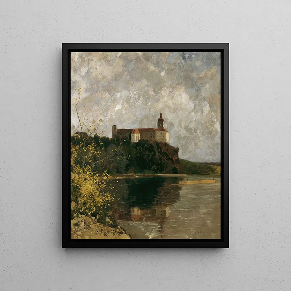 Château de Persenbeug - Adolf Ditscheiner — framed artwork on a wall