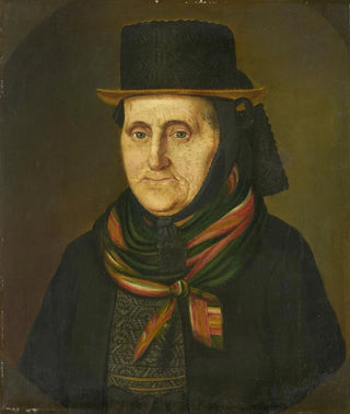 Portrait of Agatha Duffner née Dorer 1766-1842 - Adolf Duffner — artwork view