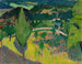 Montagnes de Brannenburg - Adolf Erbslöh — artwork view