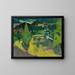 Montagnes de Brannenburg - Adolf Erbslöh — framed artwork on a wall