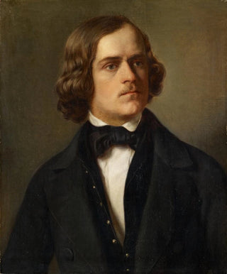 Portrait Painting of a Man - Adolf Follenweider — artwork view