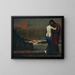 The Departure of Proserpina - Adolf Frey-Moock — framed artwork on a wall