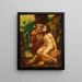 L'éveil de l'amour - Adolf Frey-Moock — framed artwork on a wall